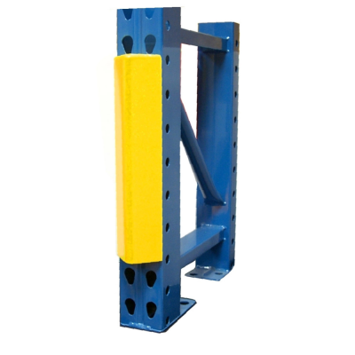 Pallet Rack Snap-On Column Protector 12" Yellow