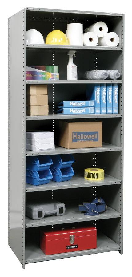 Closed Metal Shelving