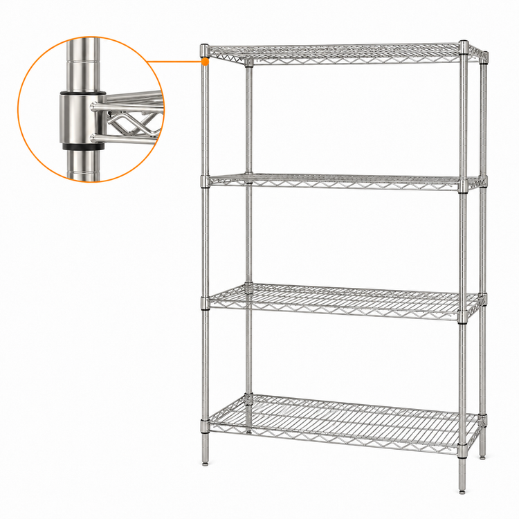 Stainless Steel Wire Shelving