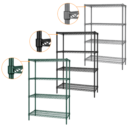 Epoxy Wire Shelving
