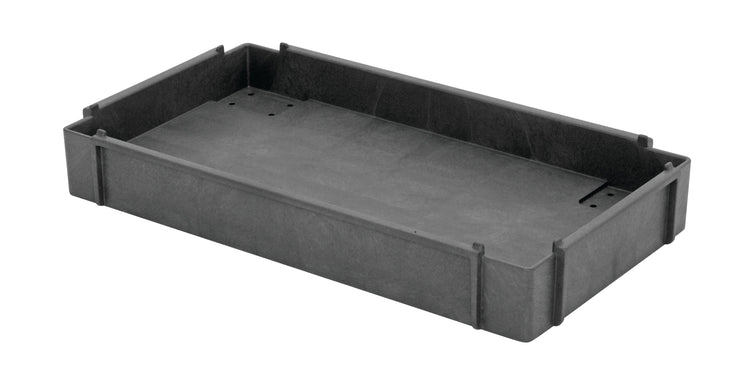 Quantum Polymer Utility Cart Shelf – 34-1/4" x 17-1/2" x 4-3/16" – PC3518SHELF – Individual Unit