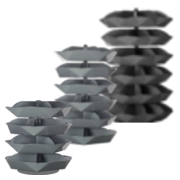 Example products in 44 in Diameter Rotabin Shelving
