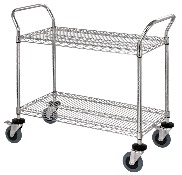 Quantum Wire Utility Carts – WRC-2436-2CO to WRC-2448-3CO – WRC-2448-3CO – Conductive
