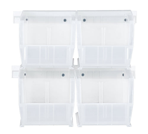 Quantum Clear-View Rail & Shelf Bin Systems