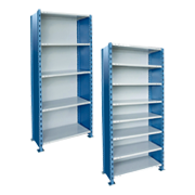 most common type of shelving