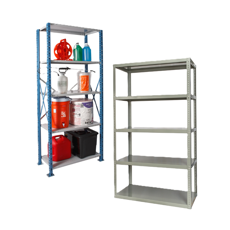 High Capacity Open Metal Shelving