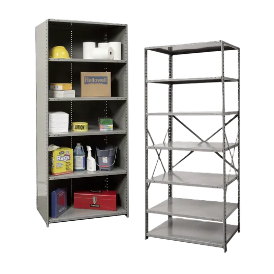 Industrial Steel Shelving | Open, Closed & Bin Shelving