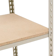 Particle Board Decking for Rivet Shelving