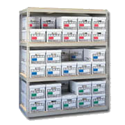 Record Storage Shelving