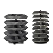 17 in Diameter Rotabin Shelving