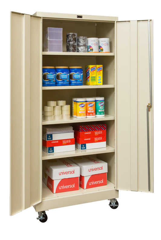 Mobile Storage Cabinet – Solid Door
