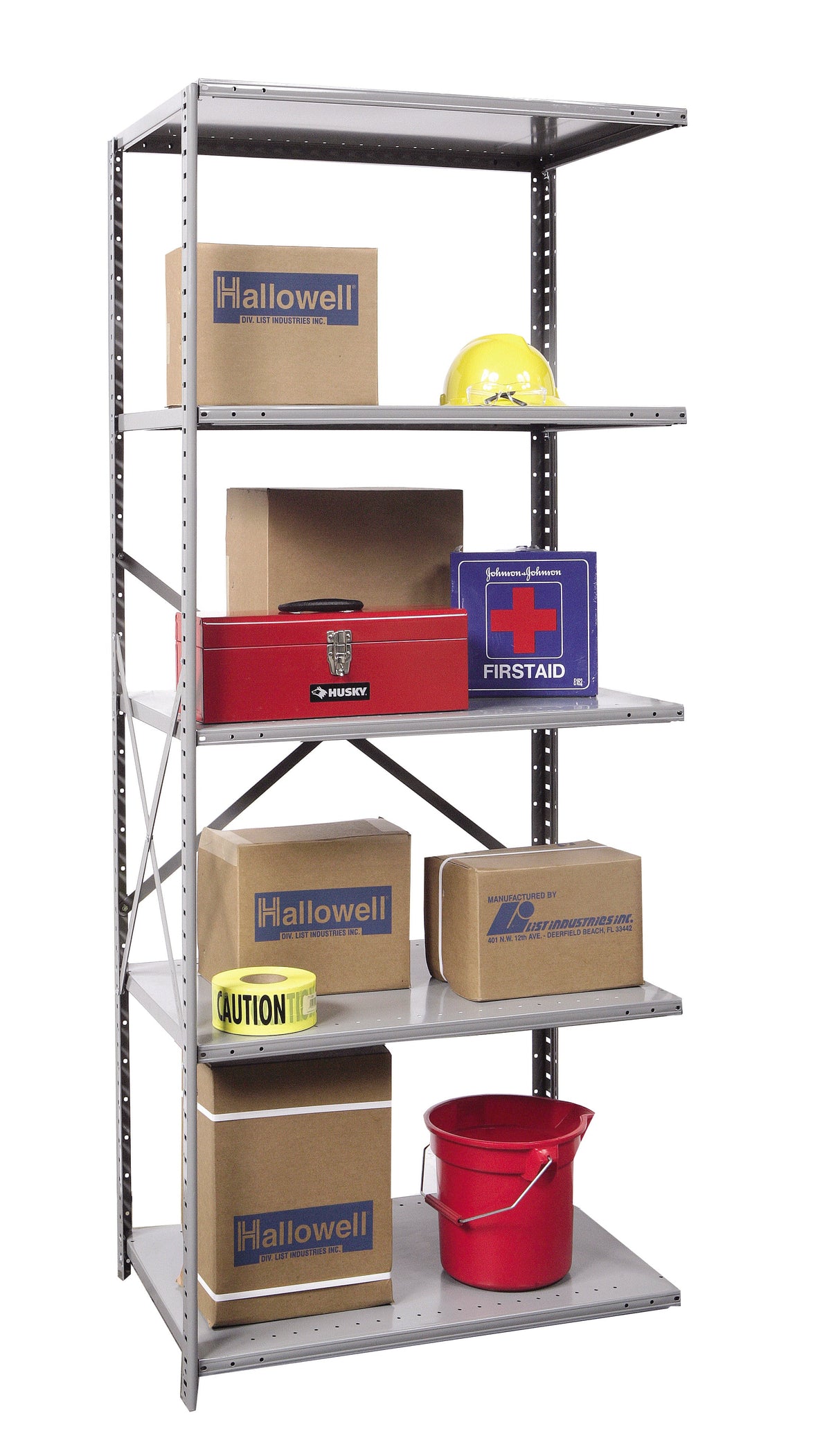 Extra Heavy Duty Metal Shelving (up to 1250 lb/shelf)