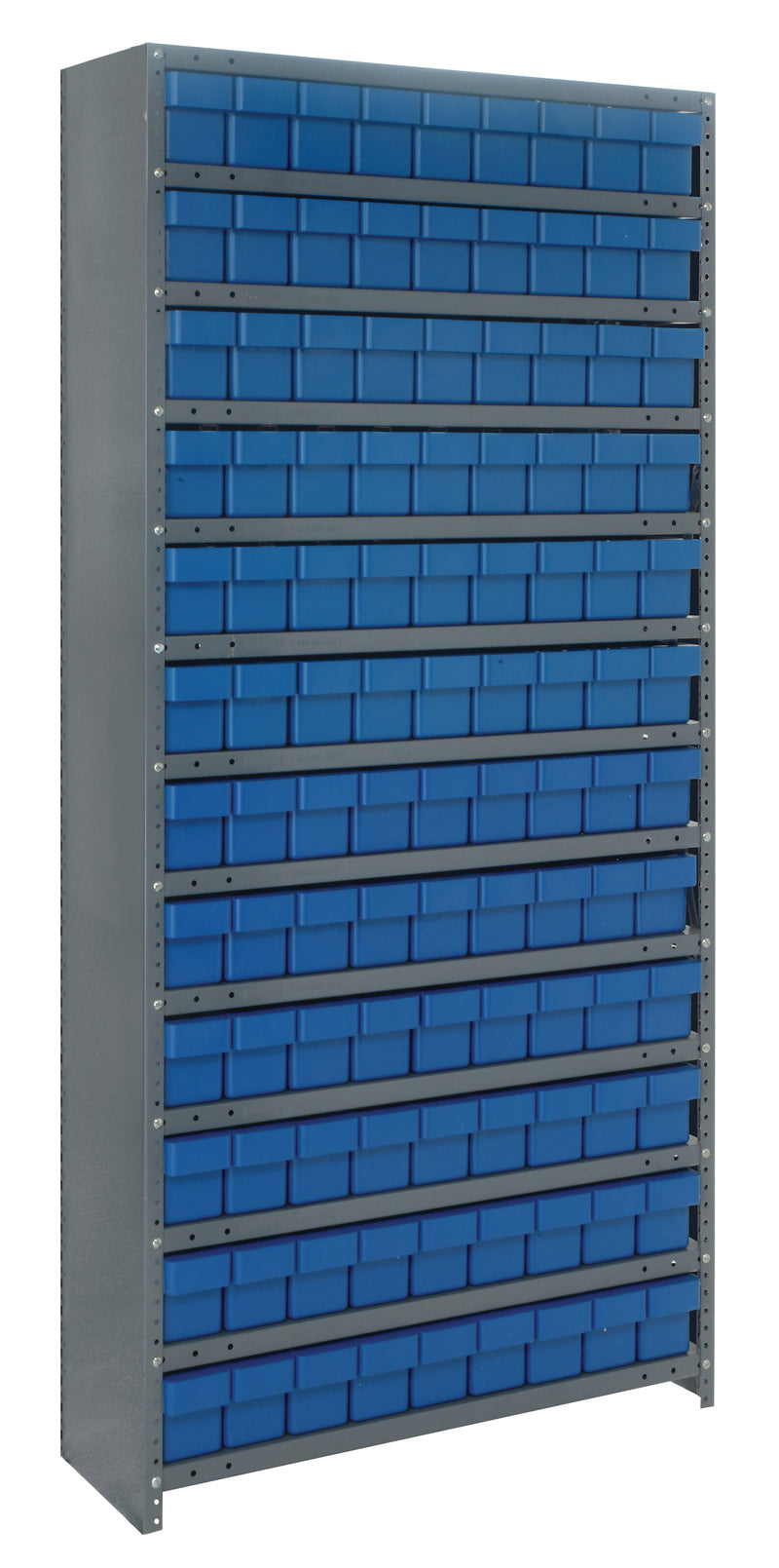 75" High - Closed Drawer Shelf System