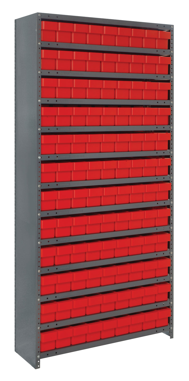 75" High - Closed Drawer Shelf System