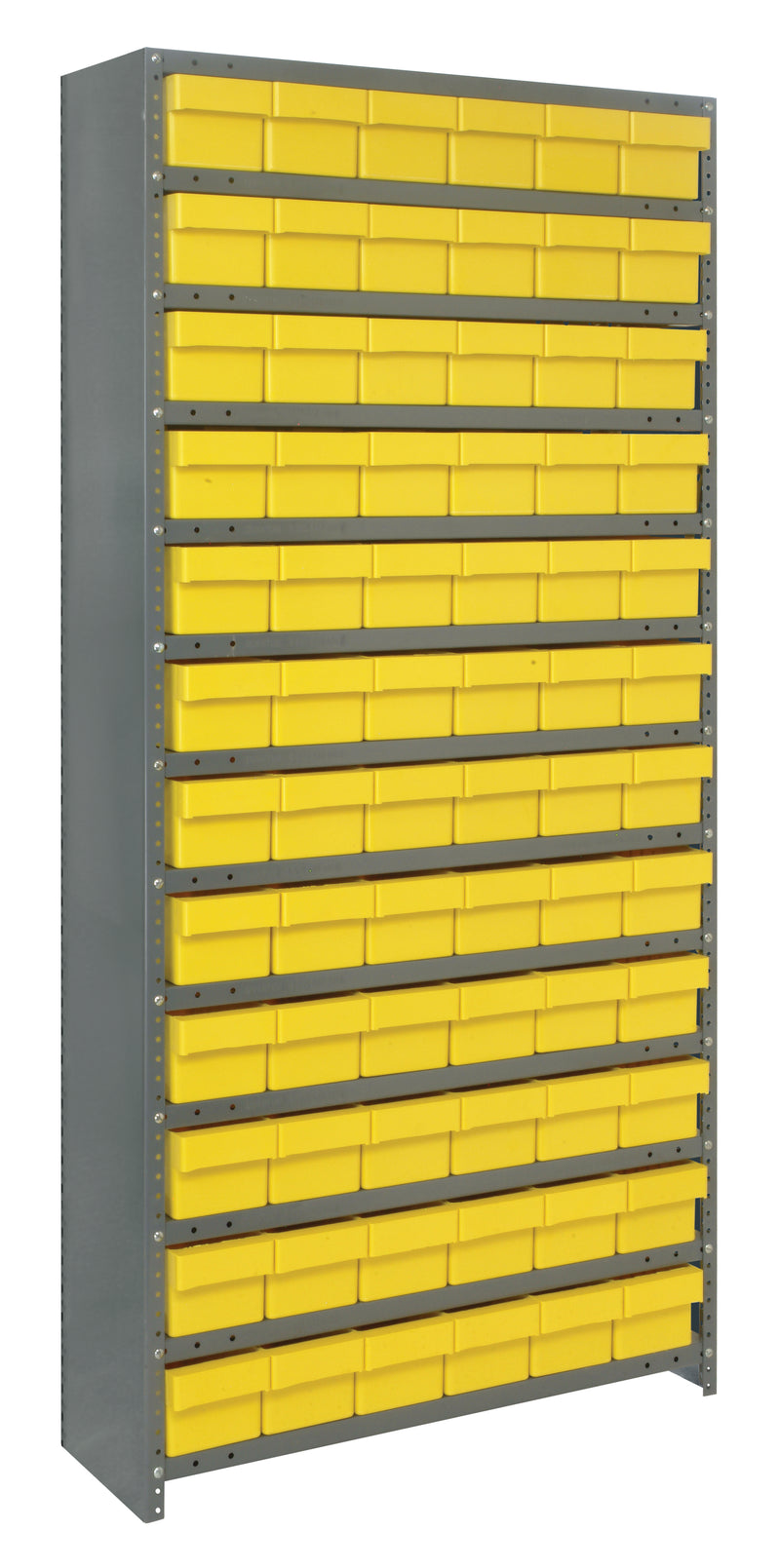 75" High - Closed Drawer Shelf System