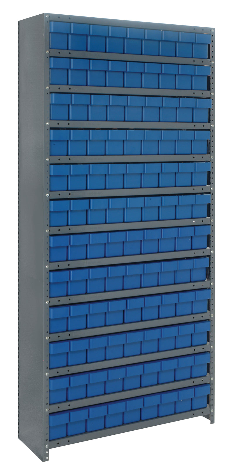 75" High - Closed Drawer Shelf System