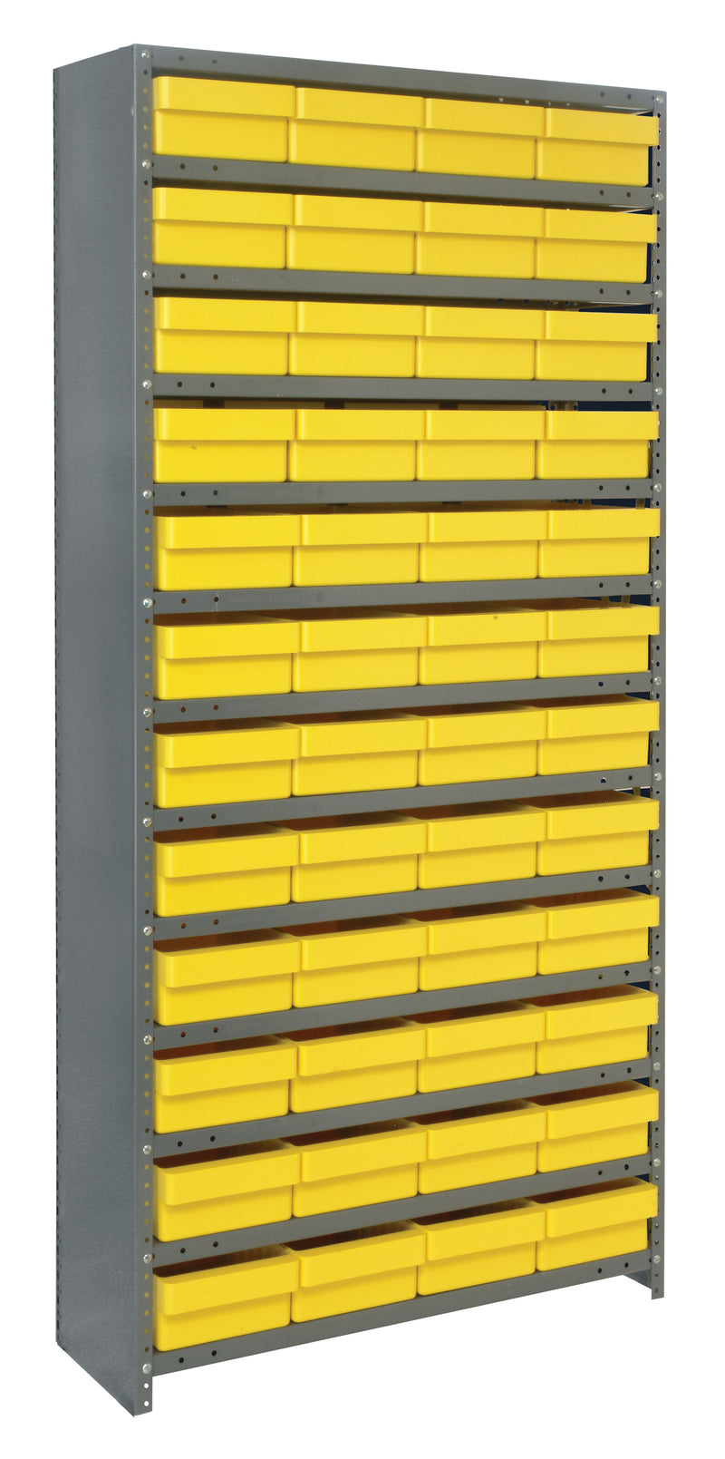75" High - Closed Drawer Shelf System