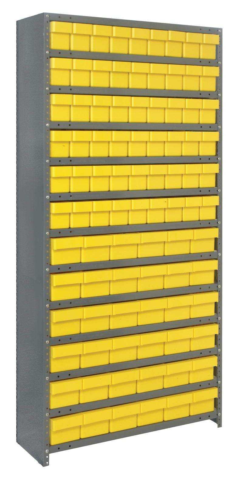 75" High - Closed Drawer Shelf System