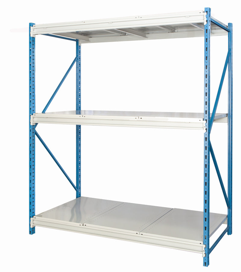 123" High Bulk Racking - Steel Shelf Deck