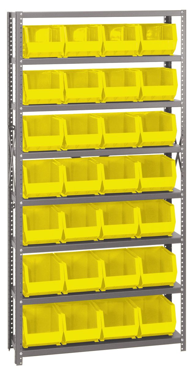 Quantum Stack & Hang Bin System – 12"D x 36"W x 75"H