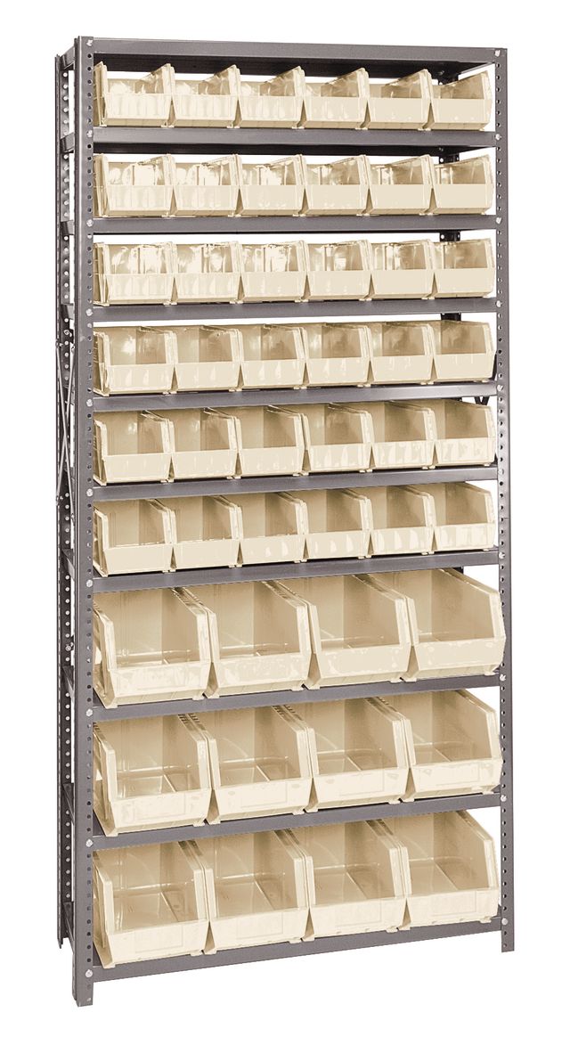 Quantum Stack & Hang Bin System – 12"D x 36"W x 75"H