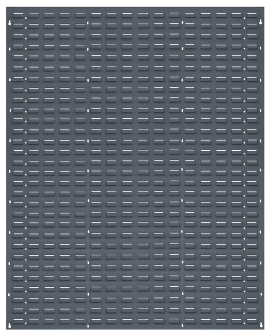 Quantum Stack & Hang Gray Louvered Panel – 48" x 61" – QLP-4861 – Individual Unit