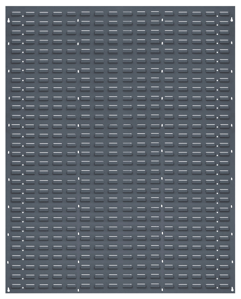 Quantum Stack & Hang Gray Louvered Panel – 48" x 61" – QLP-4861 – Individual Unit