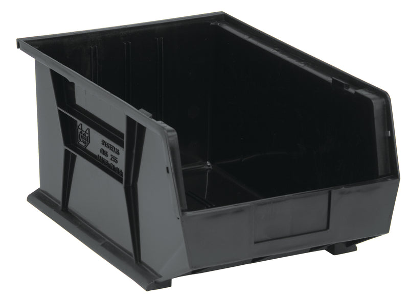 Quantum Conductive Ultra Stack & Hang Bins – QUS250CO to QUS270CO – Case Pack – 16" x 11" x 8" – QUS255CO – Conductive