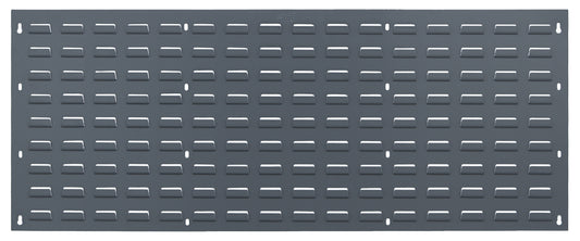 Quantum Stack & Hang Gray Louvered Panel – 48" x 19" – QLP-4819 – Individual Unit