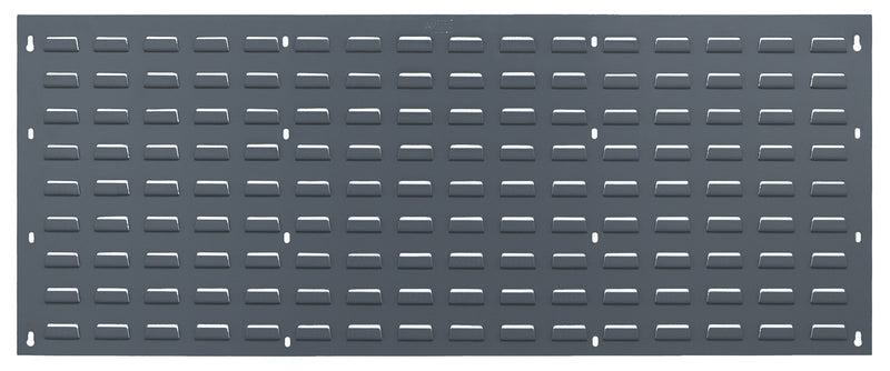 Quantum Stack & Hang Gray Louvered Panel – 48" x 19" – QLP-4819 – Individual Unit