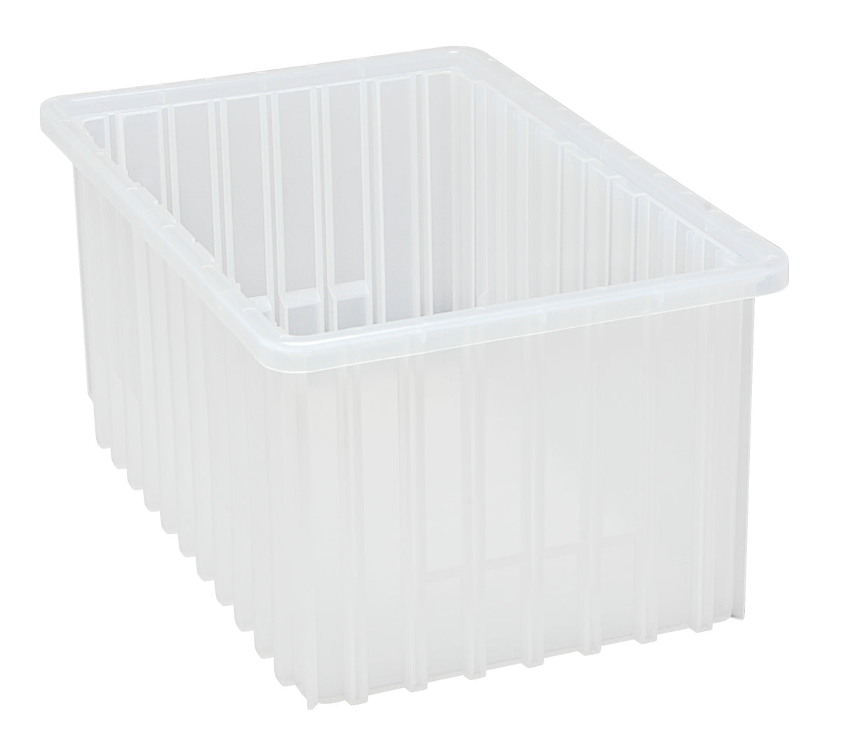 Quantum Clear-View Dividable Grid Containers – DG92080CL to DG93120CL – Case Pack – 16-1/2" x 10-7/8" x 8" – DG92080CL – Clear
