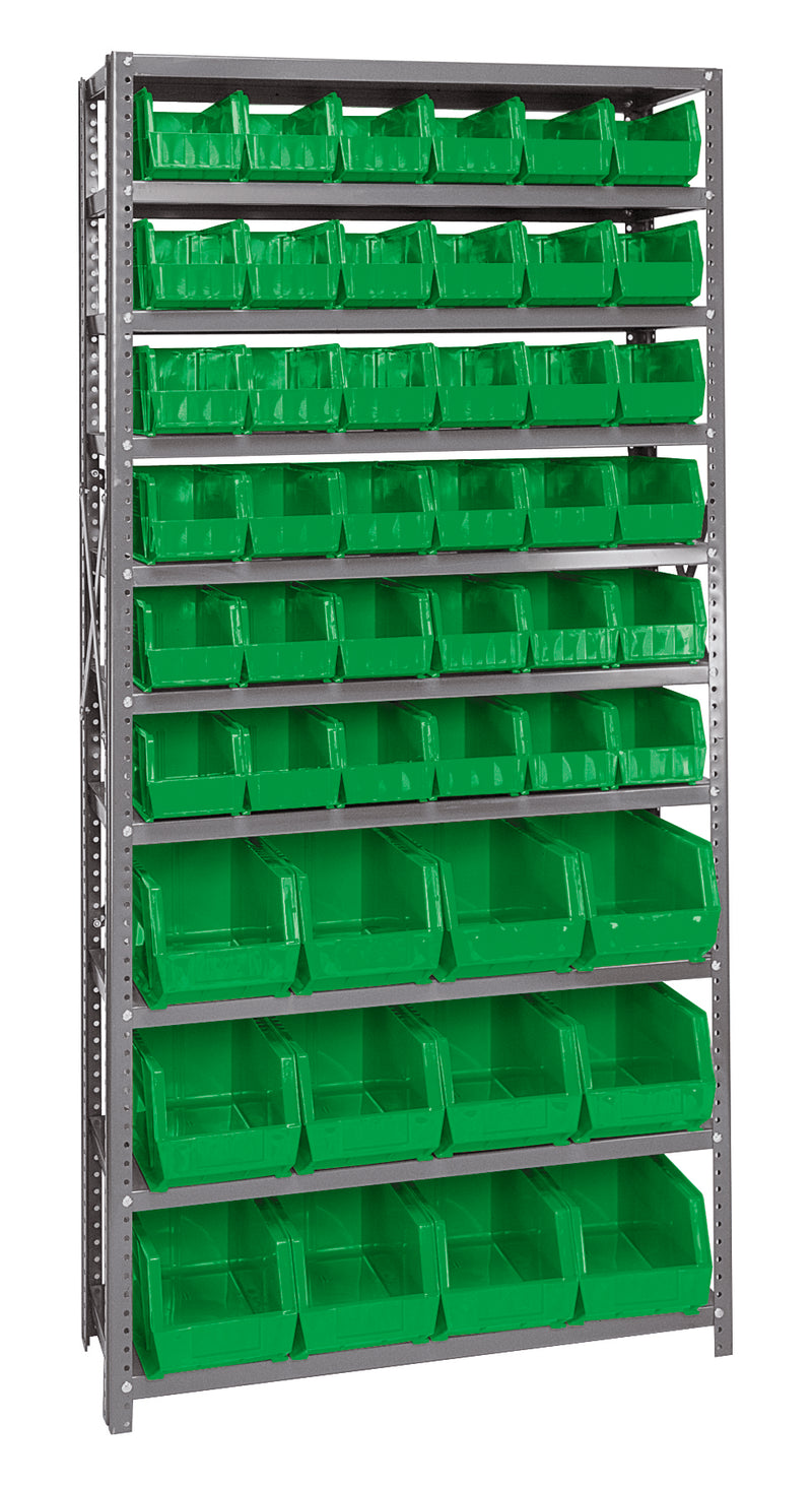 Quantum Stack & Hang Bin System – 12"D x 36"W x 75"H