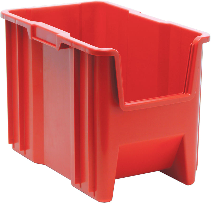 Quantum Mobile Giant Stack Containers – Case Pack – 17-1/2" x 10-7/8" x 12-1/2" – QGH600 – Red