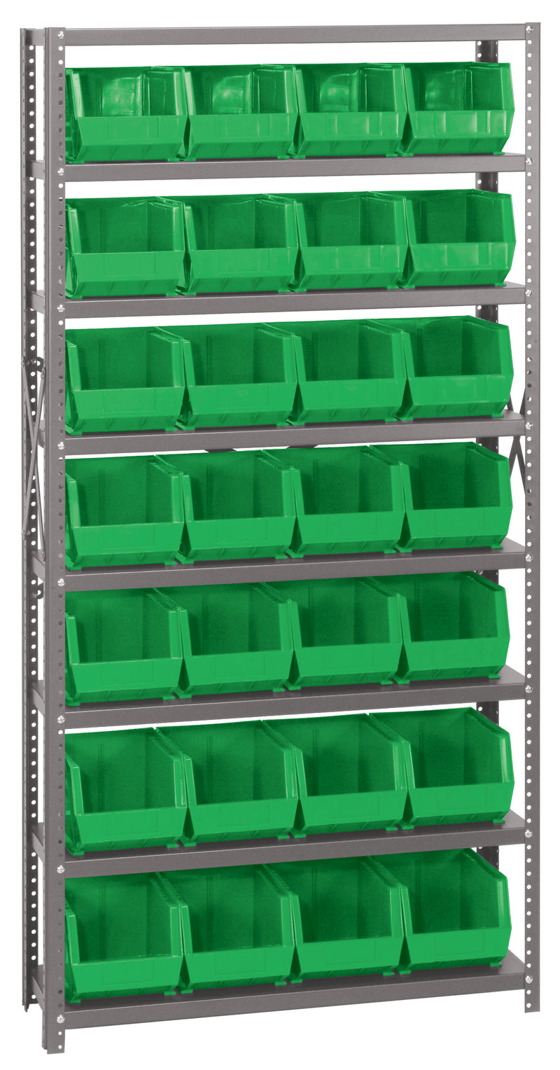 Quantum Stack & Hang Bin System – 12"D x 36"W x 75"H