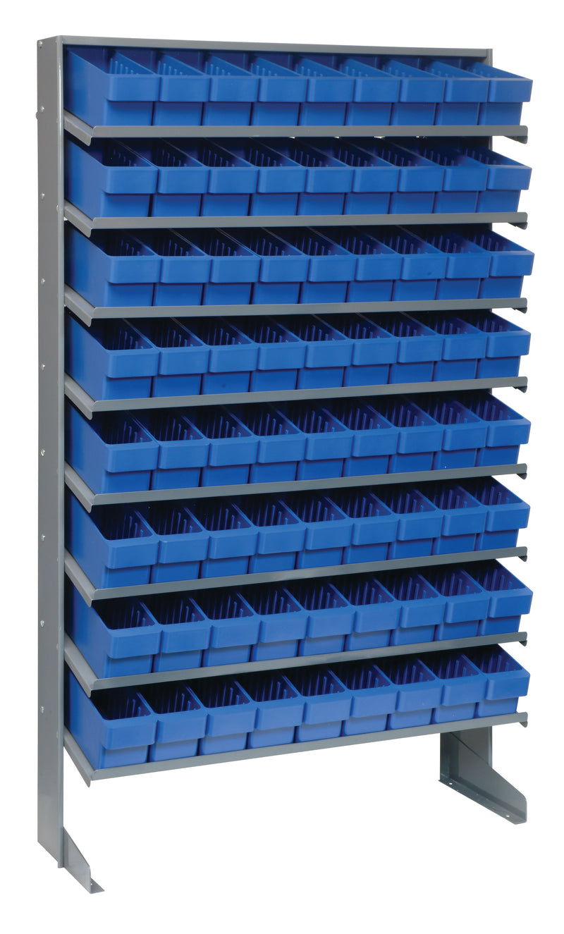 Quantum Single-Sided Pick Racks – 12" x 36" x 60" – QPRS-501 – QPRS-501 – Blue