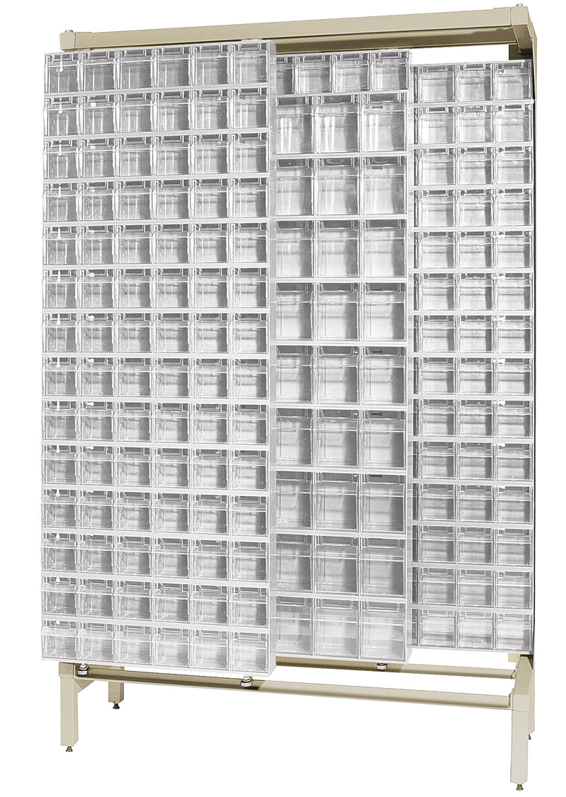 Quantum Free-Standing Sliders – 18" x 48" x 77" – QS Series – Kit – QS-305306-52 – White