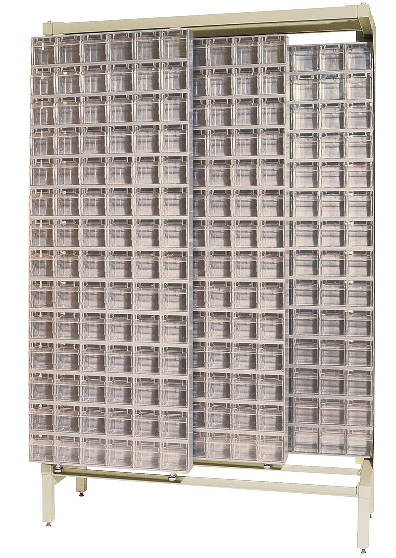 Quantum Free-Standing Sliders – 18" x 48" x 77" – QS Series – Kit – QS-306-56 – Ivory