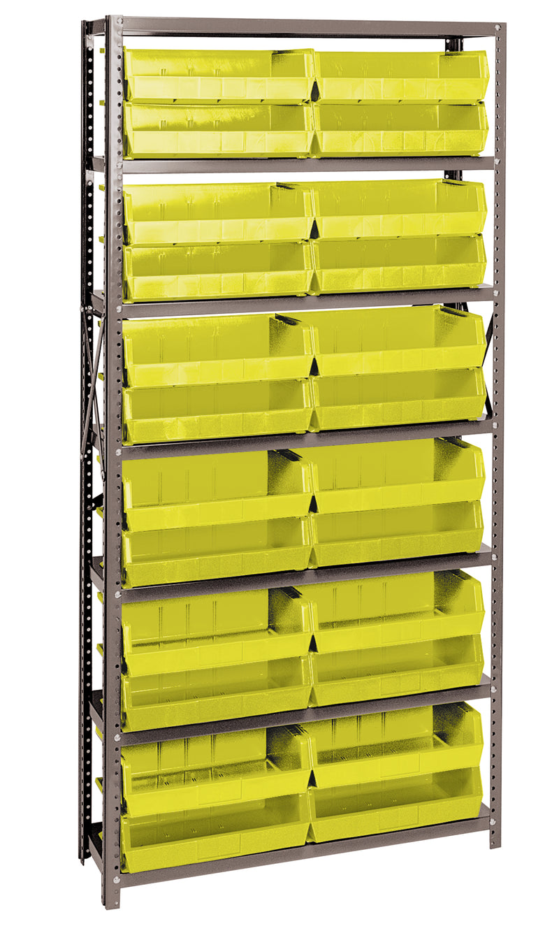 Quantum Stack & Hang Bin System – 12"D x 36"W x 75"H