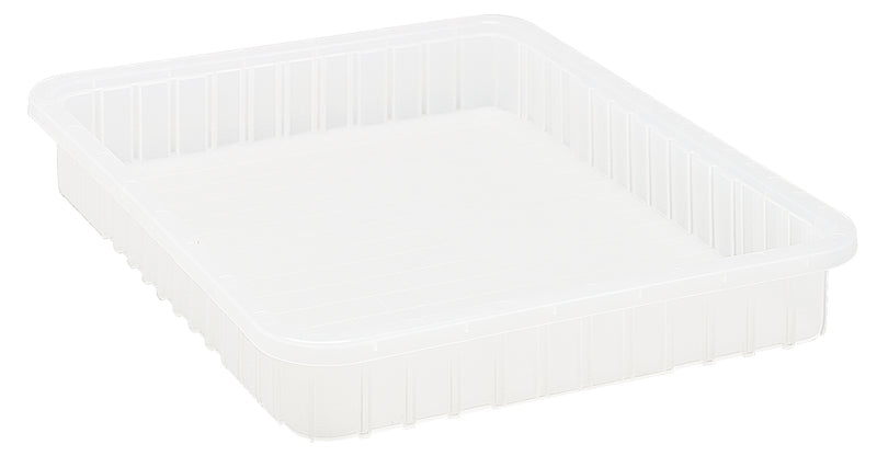 Quantum Clear-View Dividable Grid Containers – DG92080CL to DG93120CL – Case Pack – 22-1/2" x 17-1/2" x 3" – DG93030CL – Clear