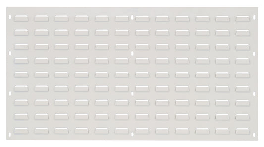 Quantum Stack & Hang Oyster White Louvered Panel – 36" x 19" – QLP-3619HC – Individual Unit