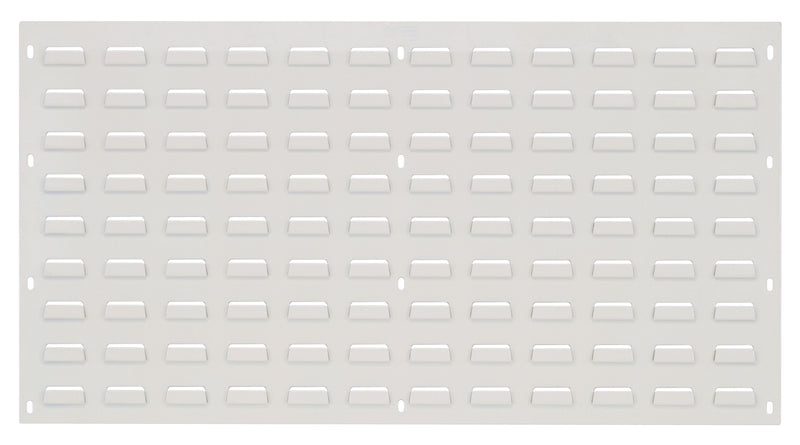 Quantum Stack & Hang Oyster White Louvered Panel – 36" x 19" – QLP-3619HC – Individual Unit