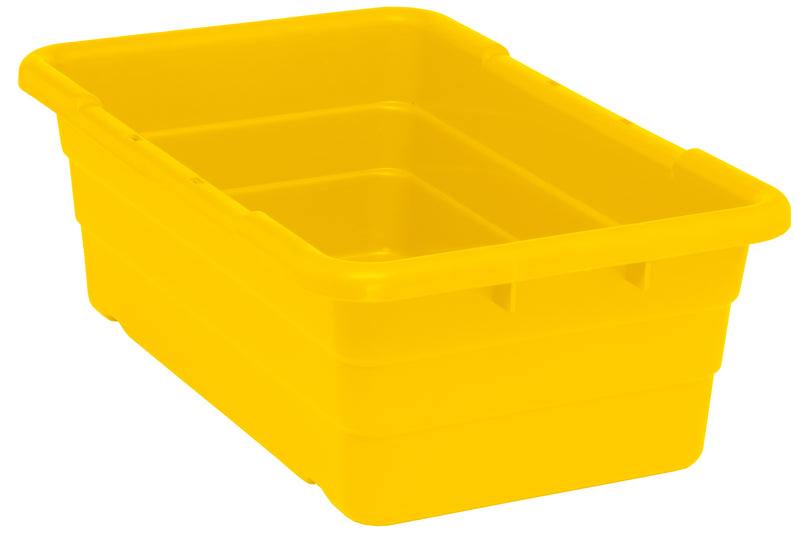 Quantum Tubs – Case Pack – 25-1/8" x 16" x 8-1/2" – TUB2516-8 – Yellow