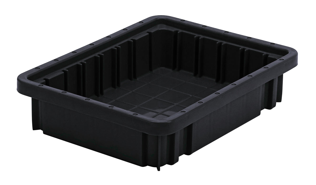 Quantum Conductive Dividable Grid Containers – DG91025CO to DG92060CO – Case Pack – 10-7/8" x 8-1/4" x 2-1/2" – DG91025CO – Conductive