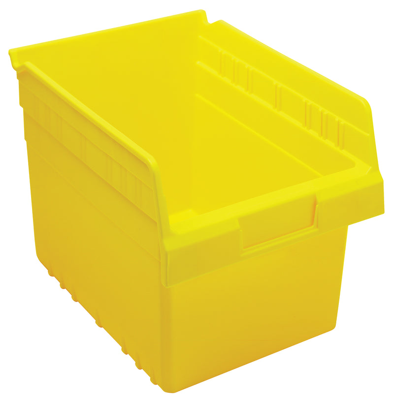 Quantum 8" Shelf Bins – QSB807 to QSB816 – Case Pack – 11-5/8" x 8-3/8" x 8" – QSB807 – Yellow