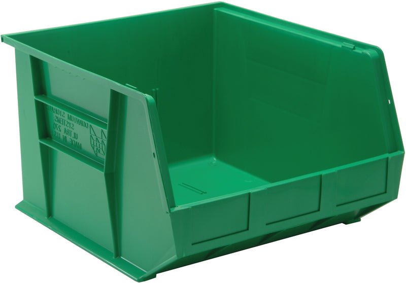 Quantum Ultra Stack & Hang Bins – QUS250 to QUS275MOB – Case Pack – 18" x 16-1/2" x 11" – QUS270 – Green