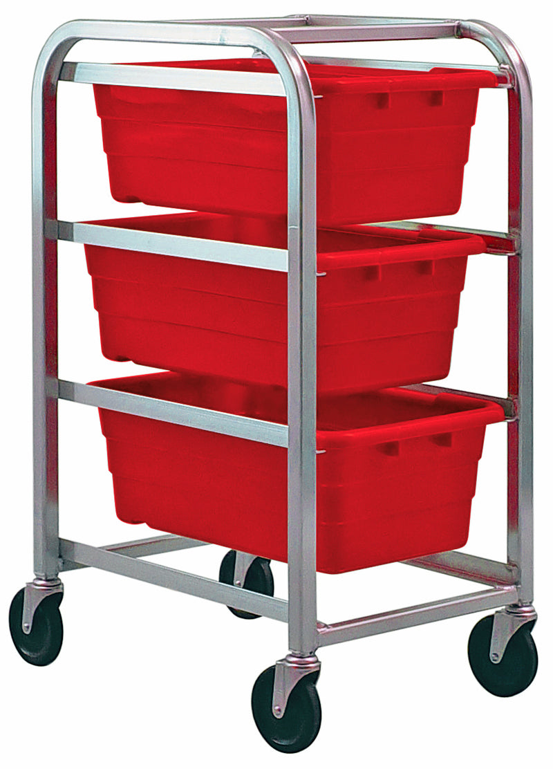 Quantum Tub Racks – TR1-2516-8 to TR6-2516-8 – 26-3/4" x 19-3/4" x 41" – TR3-2516-8 – Red