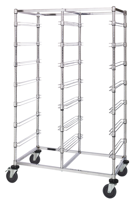 Quantum Dividable Grid Container Bin Carts – 24" x 40" x 69" – BC214069M14D – Standard