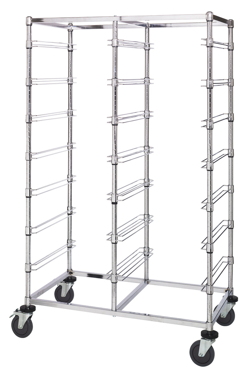 Quantum Dividable Grid Container Bin Carts – 24" x 40" x 69" – BC214069M14D – Standard