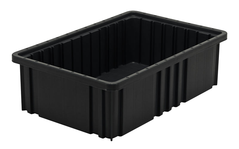 Quantum Conductive Dividable Grid Containers – DG91025CO to DG92060CO – Case Pack – 16-1/2" x 10-7/8" x 5" – DG92050CO – Conductive