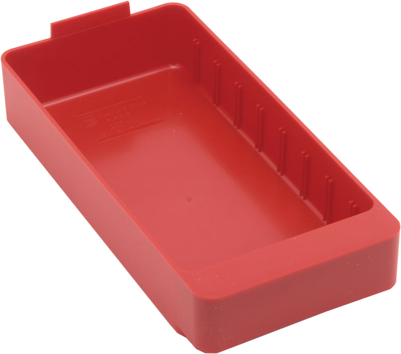 Quantum Super Tuff Euro Drawers – QED401 to QED604 – Case Pack – 11-5/8" x 5-9/16" x 2-1/8" – QED401 – Red
